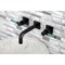 Kingston Brass KS6125DKL Two-Handle Wall Mount Bathroom Faucet, Oil Rubbed Bronze KS6125DKL - alternate 5